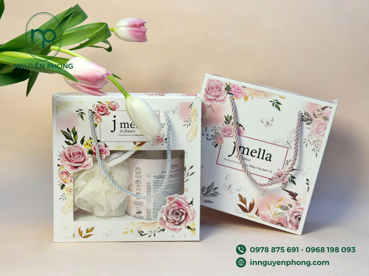 Mẫu in hộp đựng nến thơm cao cấp 